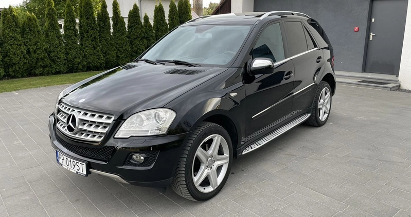 Mercedes-Benz ML cena 45900 przebieg: 292100, rok produkcji 2009 z Piła małe 742